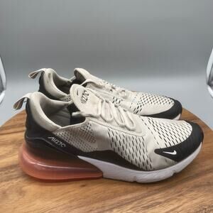 Nike Air Max 270 Shoes Mens Size 10 White Running Comfort Walking Gym Sneakers